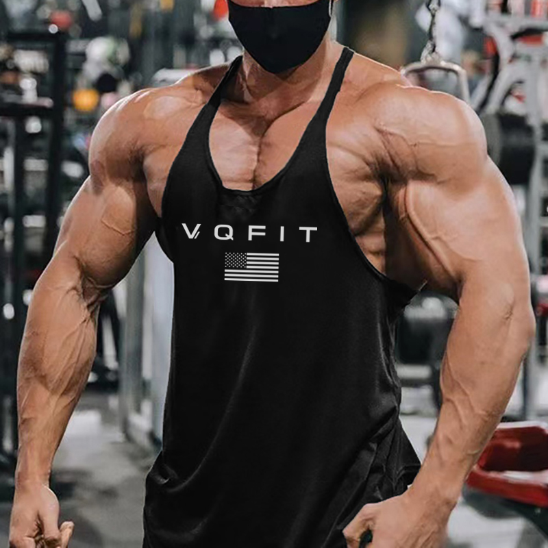 Tank Top Muscle - Мужские жилеты для бега с Y-образной