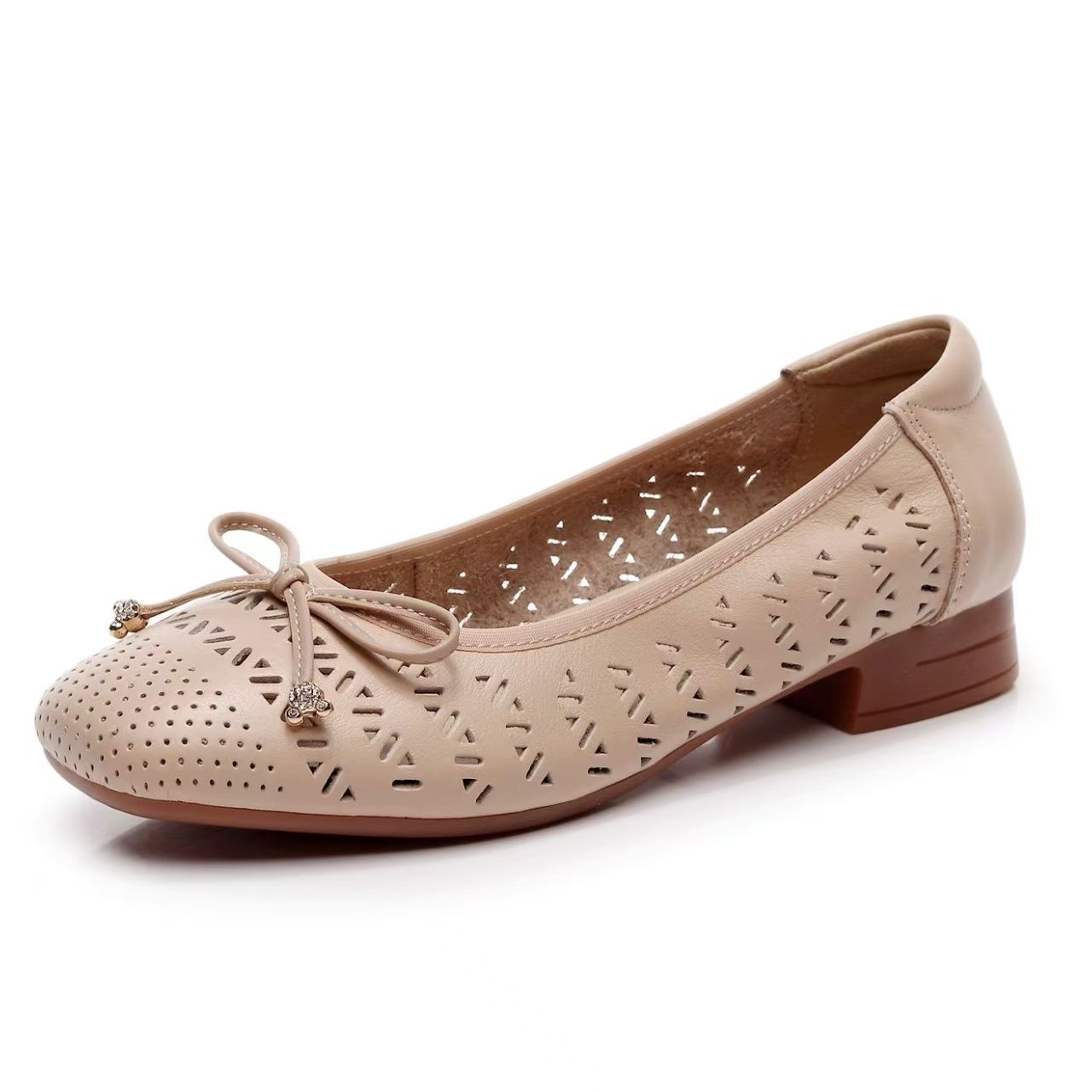 Casual Sandal Leather - Женские туфли из натуральной кожи с
