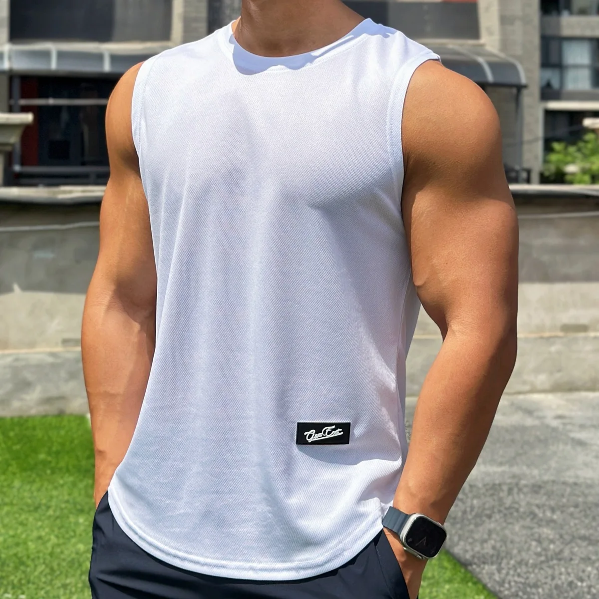 Tank Top Muscle - Лето 2025 г., новый тренд, мужская