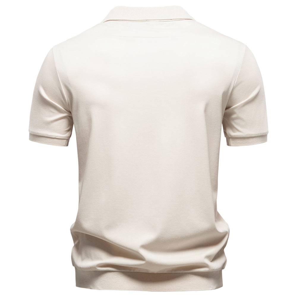 Мужская дышащая шелковистая ру – обзор и цена Polo Shirt Pique